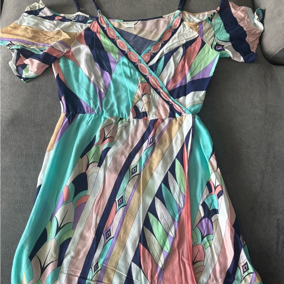 Trina Turk Multicolor Abstract Dress/cover up - Picture 1 of 4